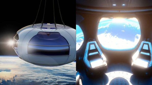 ബലൂണിൽ തൂങ്ങി ബഹിരാകാശത്തിന്റെ അതിരുകളിലേക്ക്