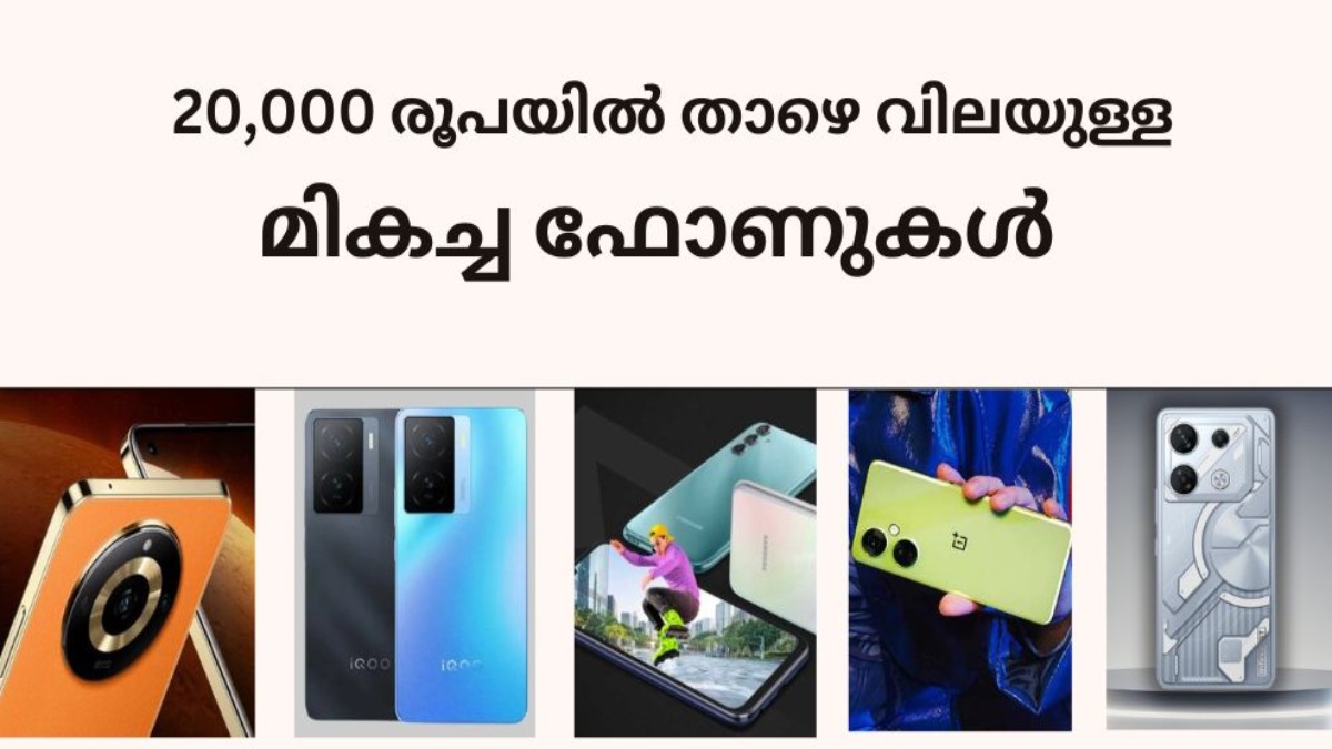 Best Smartphones Under 20,000; Specifications And Other Details