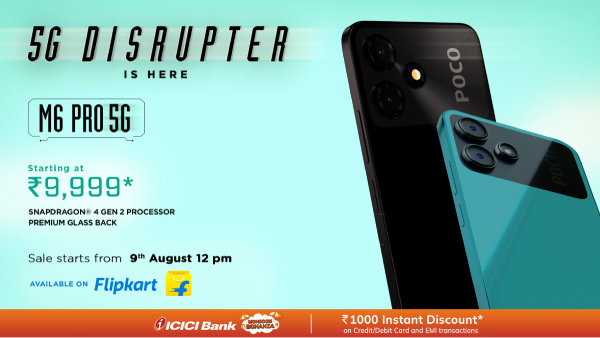  അ‌തിശയിപ്പിച്ച് പോക്കോ എം6 പ്രോ 5ജി ഇന്ത്യയിൽ