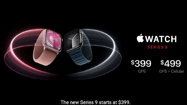 ആദ്യം പിറന്നത് ആപ്പിൾ വാച്ച് 9 സീരീസ്; തരംഗമാകാൻ രണ്ട് ചുണക്കുട്ടന്മാർ