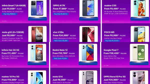 സാംസങ് മുതൽ ഓപ്പോ വരെ, സ്മാർട്ട്ഫോൺ 40% ഡിസ്കൗണ്ടിൽ! സാംസങ് മുതൽ ഓപ്പോ വരെ, സ്മാർട്ട്ഫോൺ 40% ഡിസ്കൗണ്ടിൽ!