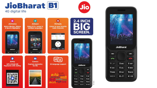 ജിയോഭാരത് സീരീസിൽ പുതിയ ​4G ഫീച്ചർ ഫോൺ അ‌വതരിപ്പിച്ച് ജിയോ