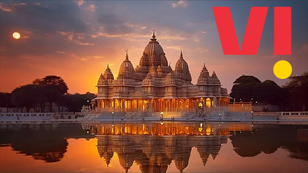 അ‌യോധ്യയുടെ മുക്കിലും മൂലയിലും നെറ്റ്‌വർക്ക് സൈറ്റ് സ്ഥാപിച്ച് വിഐ!