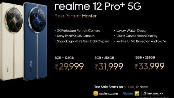 പെരിസ്കോപ്പ് ടെലിഫോട്ടോ ലെൻസുമായി റിയൽമി 12 പ്രോ 5ജി സീരീസ് എത്തി