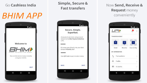 750 രൂപവരെ ക്യാഷ്ബാക്കുമായി BHIM ആപ്പ്