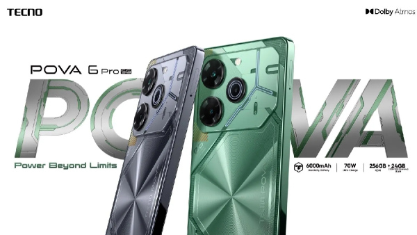 ഇത് കൊള്ളാം! ടെക്നോ പോവ 6 പ്രോ 5ജി എത്തി