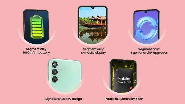 എളുപ്പത്തിൽ വാങ്ങാവുന്ന മികച്ച സ്മാർട്ട്ഫോൺ! സാംസങ് ഗാലക്സി F15 5G എളുപ്പത്തിൽ വാങ്ങാവുന്ന മികച്ച സ്മാർട്ട്ഫോൺ! സാംസങ് ഗാലക്സി F15 5G