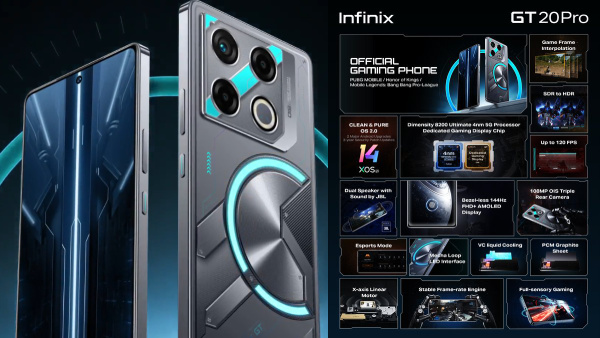 ആയുധമില്ലാതെ വേട്ടയോ! ഇൻഫിനിക്സ് GT 20 പ്രോ എത്തി