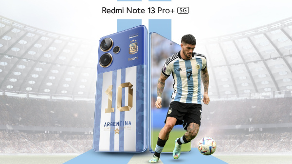 മനം കവർന്ന് റെഡ്മി നോട്ട് 13 Pro+ വേൾഡ് ചാമ്പ്യൻസ് എഡിഷൻ