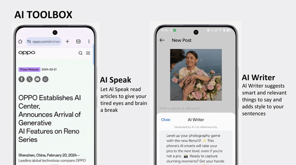 OPPO Reno12 സീരീസിലെ പുളകംകൊള്ളിക്കുന്ന 12 എഐ ഫീച്ചറുകൾ OPPO Reno12 സീരീസിലെ പുളകംകൊള്ളിക്കുന്ന 12 എഐ ഫീച്ചറുകൾ