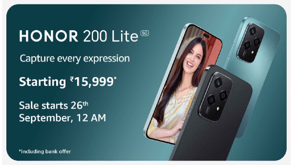 ക്യാമറ ആണ് ഇവന്റെ മെയിൻ! ഹോണർ 200 ​ലൈറ്റ് 5ജി ഇന്ത്യയിൽ