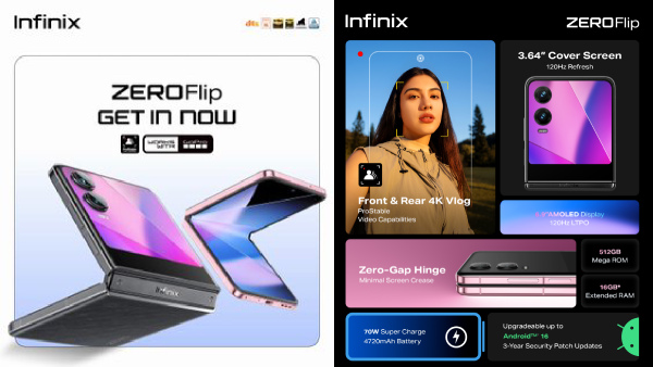 വളയ്ക്കേണ്ട, പക്ഷേ ഒടിക്കാം! യുവതാരമായി ഇൻഫിനിക്സ് സീറോ ഫ്ലിപ്പ് 