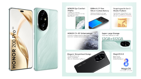 ഇതൊക്കെയാണ് മോനേ ഓഫർ! ഹോണർ 200 പ്രോ 5ജിക്ക് 14,000 രൂപ ഡിസ്കൗണ്ട് ഇതൊക്കെയാണ് മോനേ ഓഫർ! ഹോണർ 200 പ്രോ 5ജിക്ക് 14,000 രൂപ ഡിസ്കൗണ്ട്